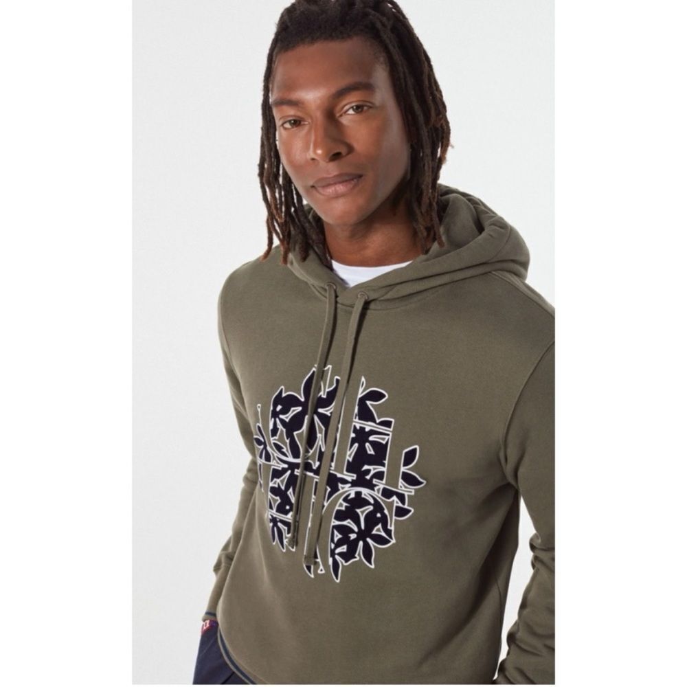 Authentic Carolina Herrera Hoodie in Olive Size M